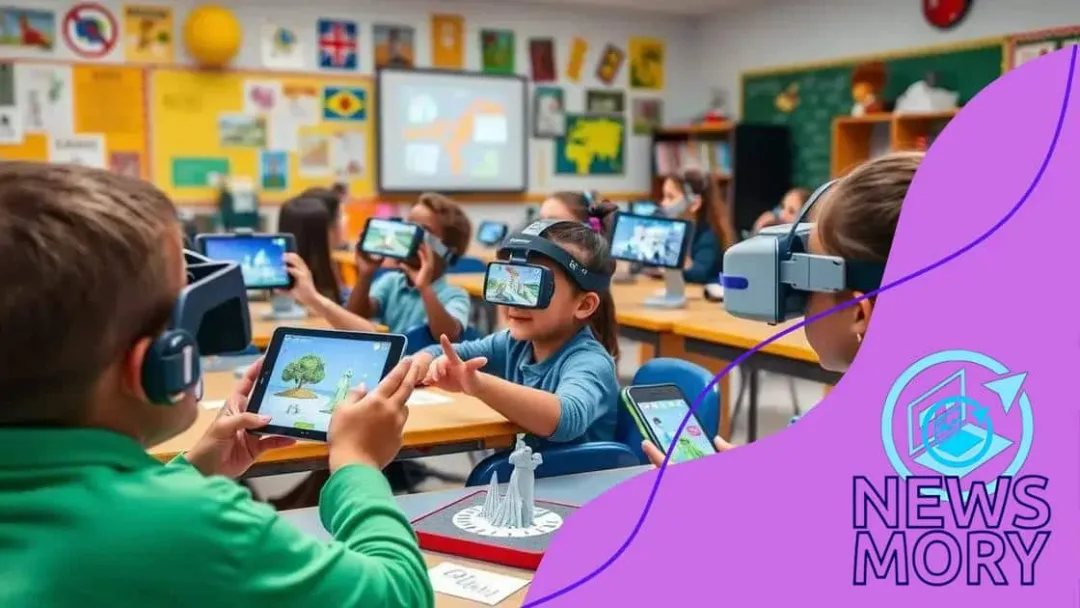 Real-world applications of AR in classrooms