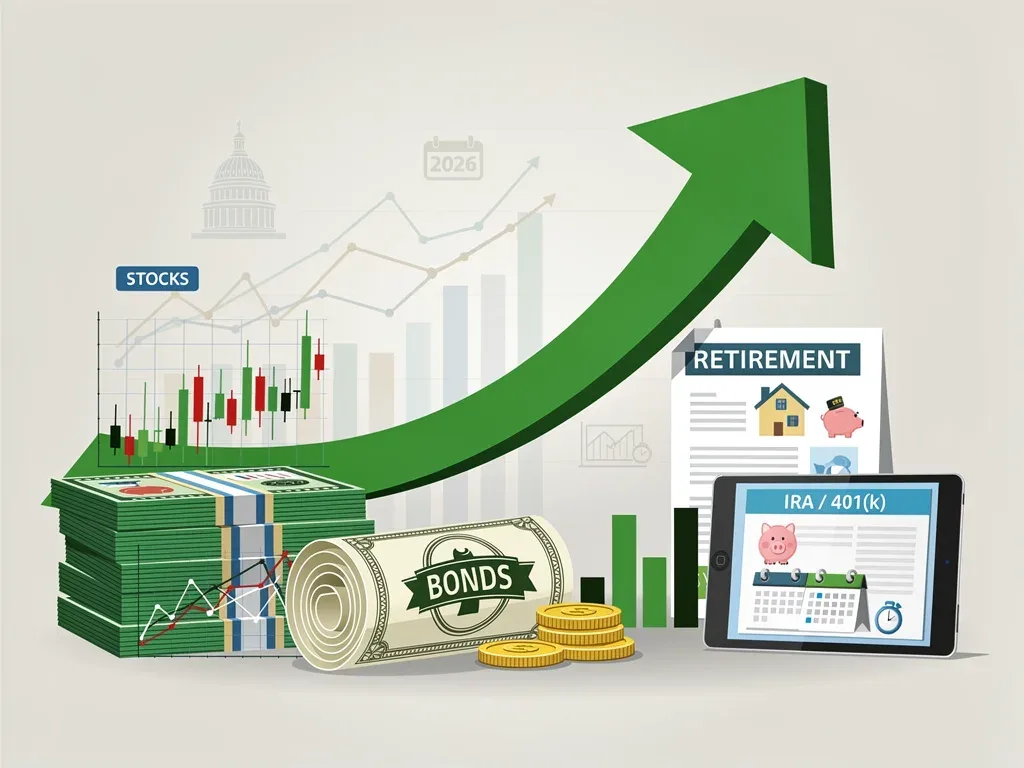 Investment portfolio and retirement savings impacted by 2026 federal budget