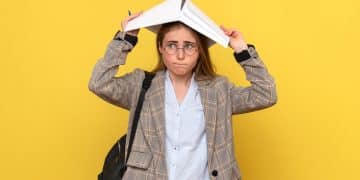 famale student worried with Trump administration's education overhaul