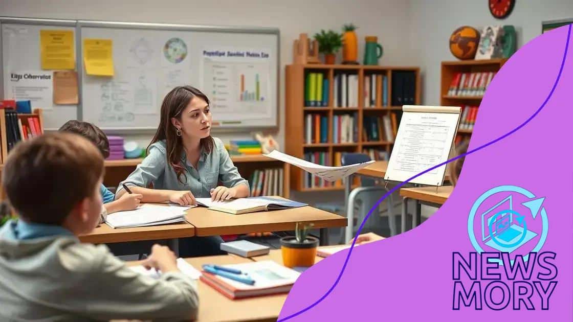 Assessing student needs and resources