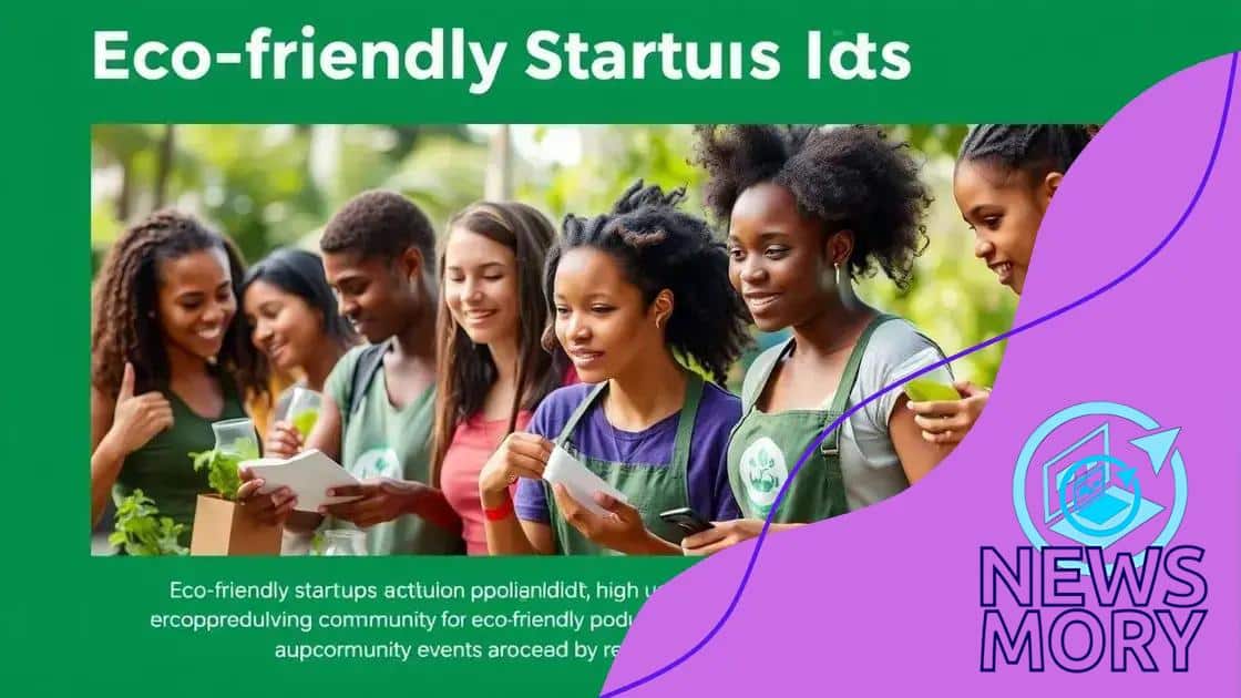 The role of eco-friendly startups in sustainability