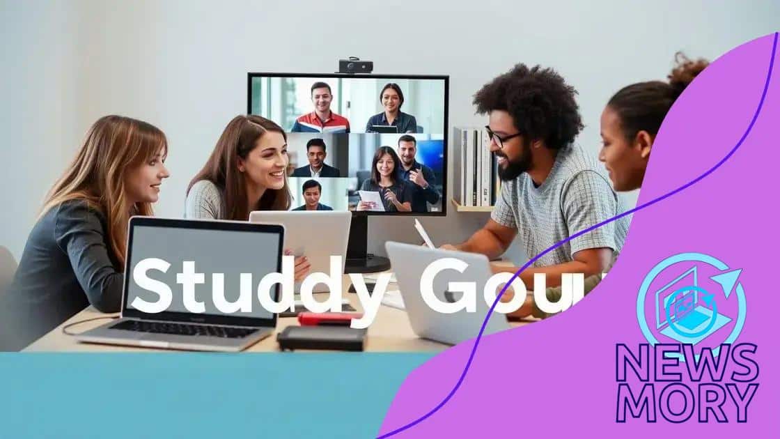 How to set up an effective virtual study group