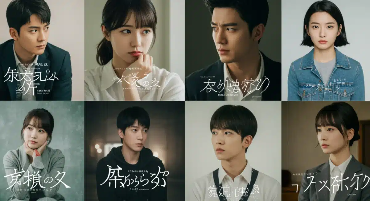 Collection of various 2026 dorama original soundtrack album covers.