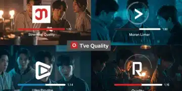 2026 Dorama Streaming Quality Report comparison graphic of four platforms