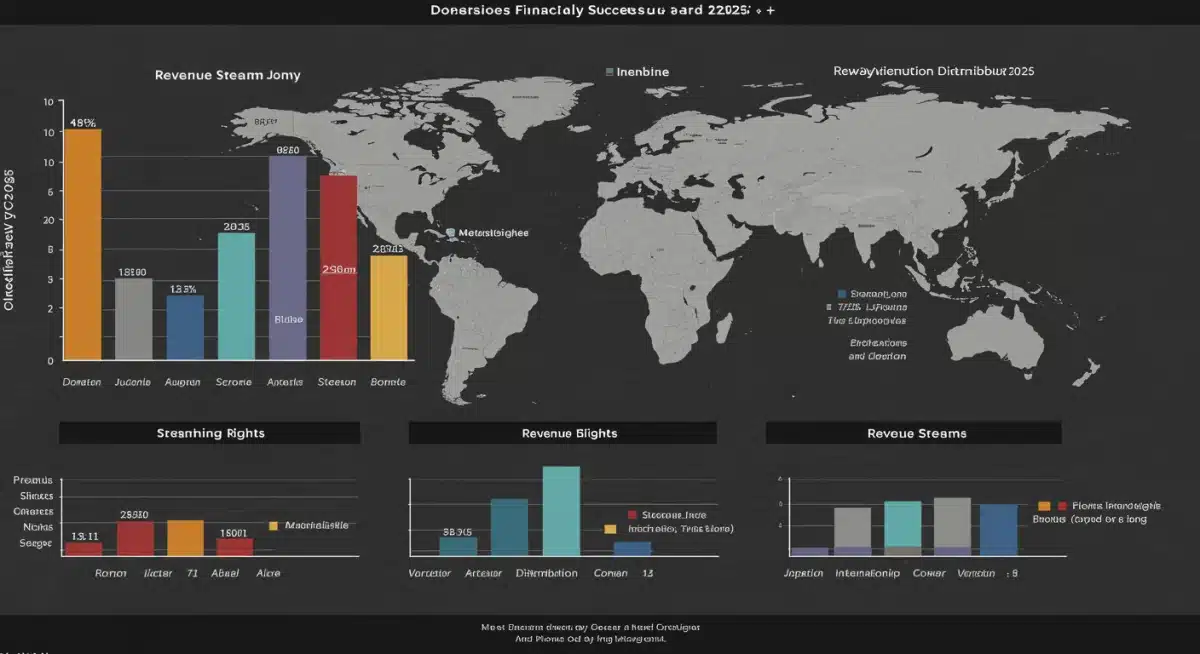 Infographic detailing revenue streams and global viewership for leading doramas of 2025.